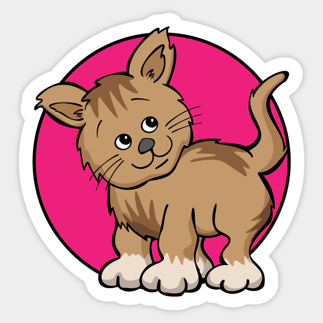 Kitty Sticker by hobrath